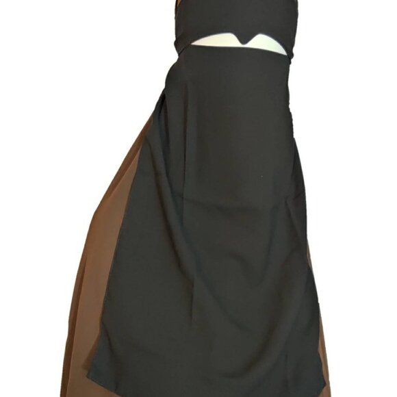 Peak Niqab Single Layer Burka Face Veil NWT - Picture 2 of 2